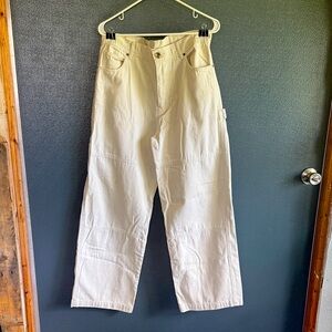 No Boundaries Light Tan Cargo/ painters pants